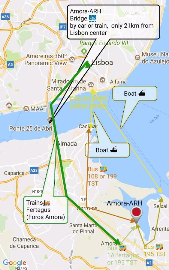 Amora-Arh "Lisbon South Bay" Ngoại thất bức ảnh